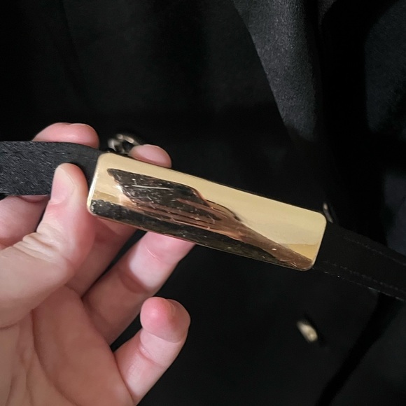 Bebe X Naven Double Breasted Trench Dress Size 10 LIKE NWT! - Picture 6 of 10